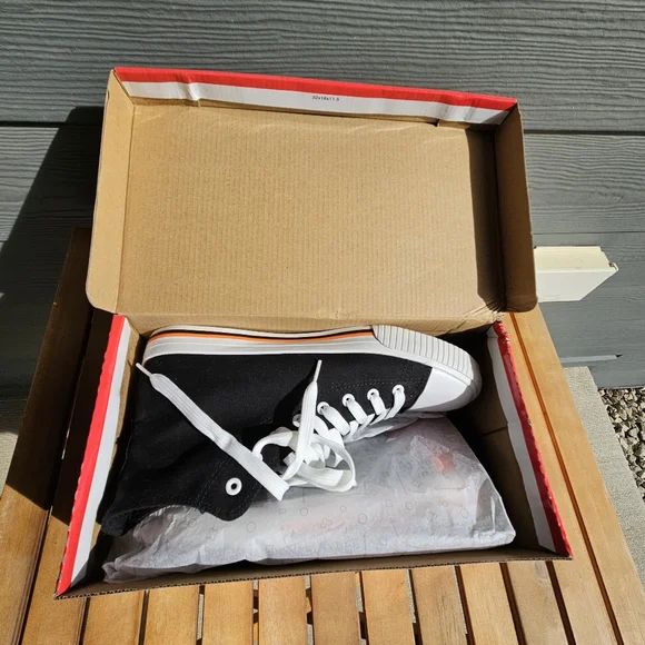 FOCO San Francisco Giants Big Logo High Top Canvas Shoes Black Mens 10 NWOT - Picture 12 of 12